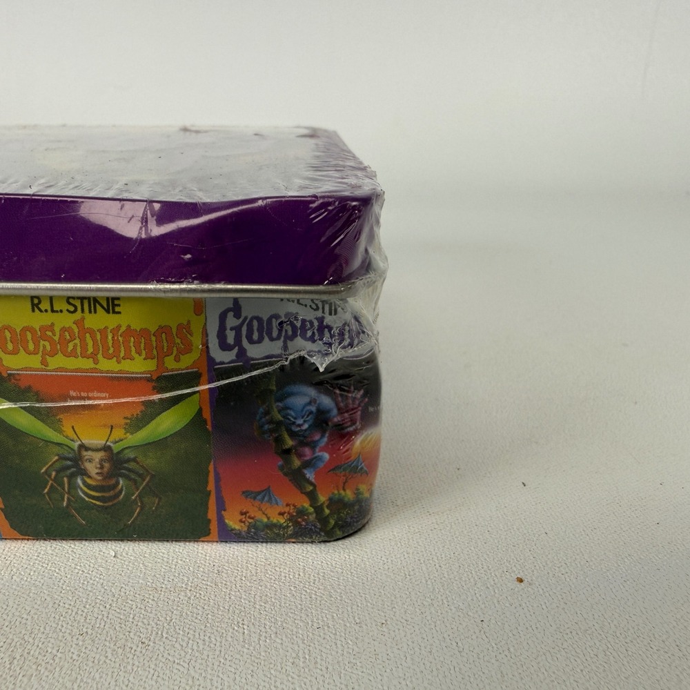 Goosebumps 25th Anniversary Retro Tin 5 Book Set R.L. Stine Scholastic NEW - Picture 7 of 10